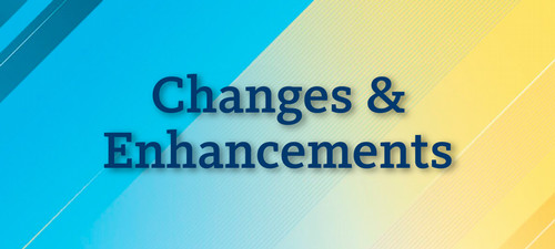 Changes and Enhancements Archive